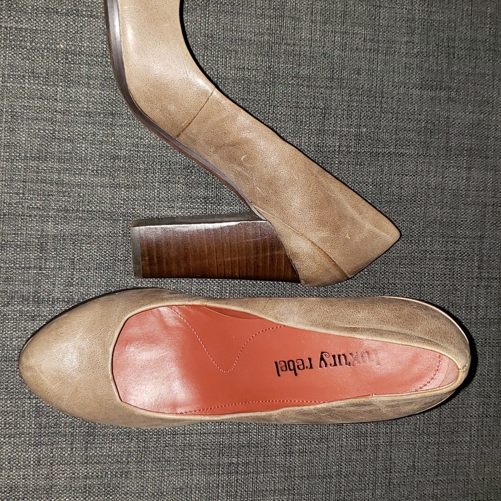 Tan shoes great for the office